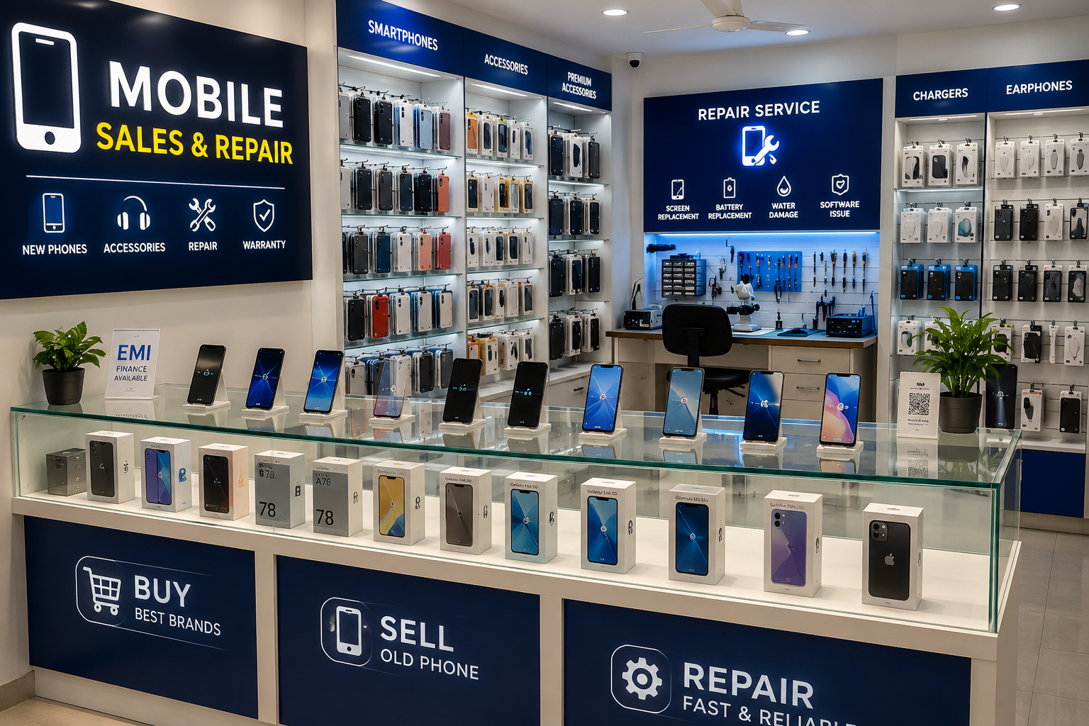Mobile, Computer & Electronics Repair