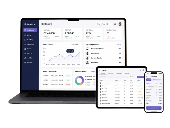 RetailDhar Dashboard