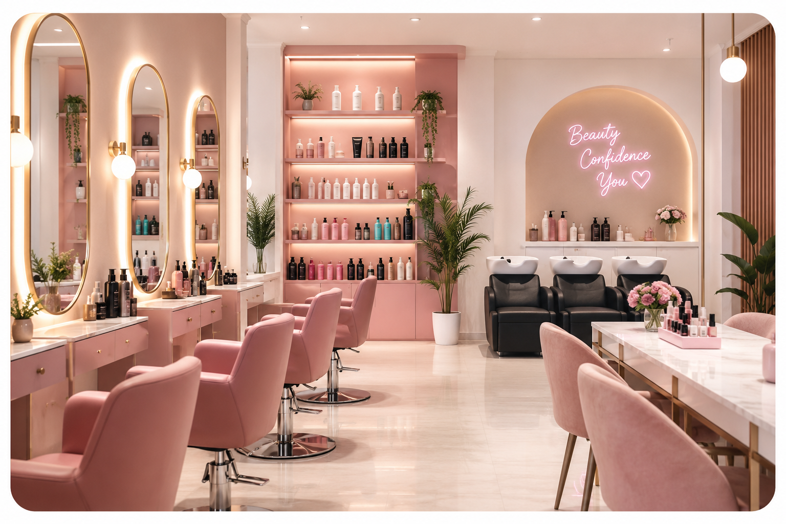 Salons & Beauty Studios