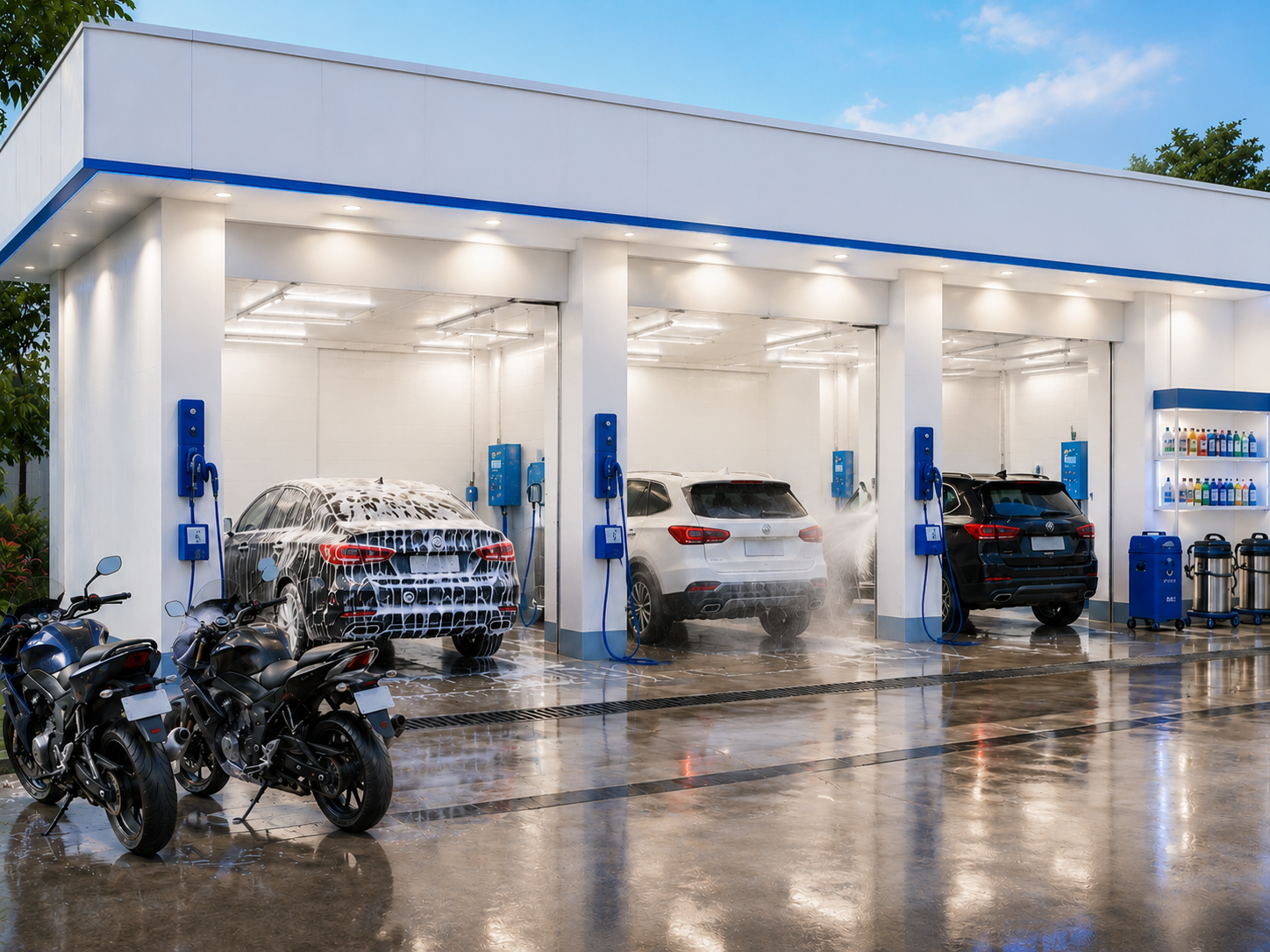 Water Wash Centers